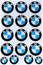 Adesivo Bmw M Power Foglio Kit Officina Auto Casco Moto Graffi Modellismo Giochi