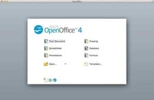 like microsoft office --Open