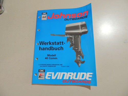 Manuale officina johnson - manuale, /
