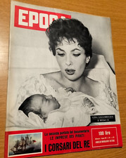 EPOCA # 357 - 4 AGOSTO  1957 -COVER  GINA LOLLOBRIGIDA E MILKO II - ORIGINALE