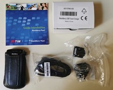 BlackBerry 8100 Pearl + custodia pelle cavo dati e microSD 128M  TIM funzionante