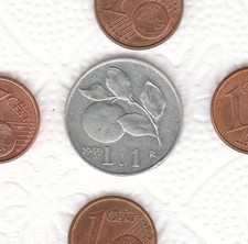 N  4  ITALIA   RARA  MONETA  1