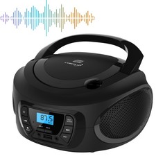 Lettore CD Portatile Radio CD Stereo Impianto Compatto Boombox Radio Bambini