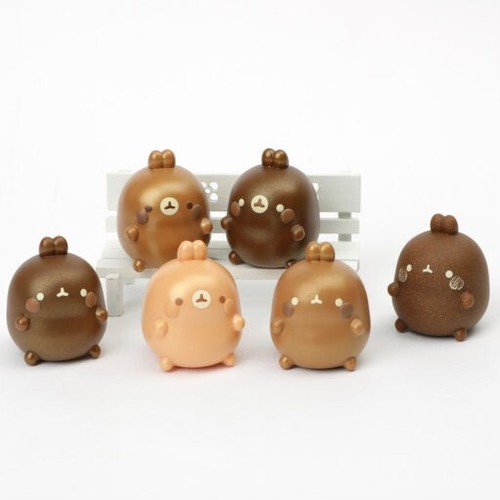Choco molang figure 6ea set - molang,