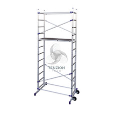 Trabattello Ponteggio Impalcatura Alluminio 3,65mt - Facal Pinna Clic