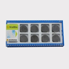 KinRite 10pcs Inserto CBN RNGN120400 Utensili di tornitura per cilindro di superficie