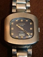 ZENITH MOVADO HS 360 KINGMATIC VIDEO 36.000 BPH con BRACCIALE GAY FRERES MOVADO