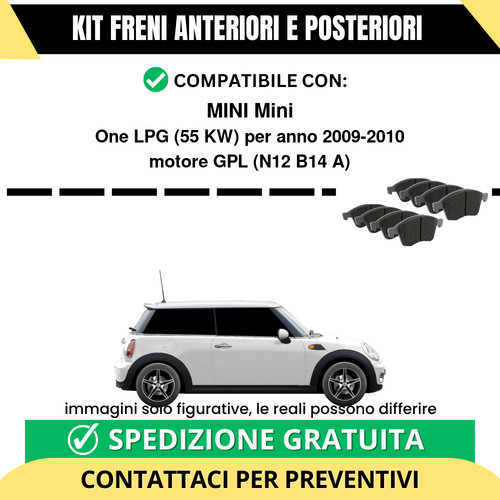Pastiglie freno ant post - ant,