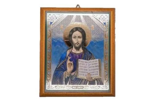 Icona sacra del - sacra, volto
