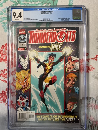 Thunderbolts cgc 4 1997 - thunderbolts,