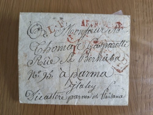 Lettera antica 1819 - lettera,