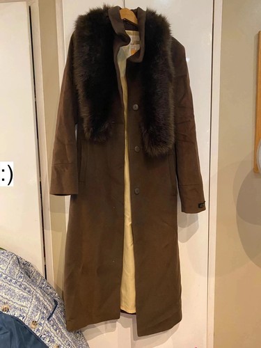 Cappotto vintage marrone - m&s,