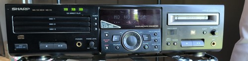 Lecteur sharp r3 cd - md,