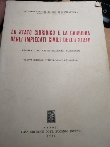 Stato giuridico la - giuridico, e