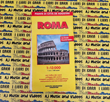 Book Cartina ROMA piante di