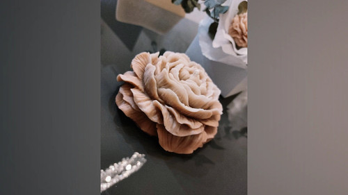Candela forma rosa - di,