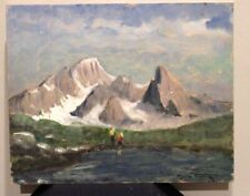 Mario FUMIA (1931-2013) Dal Lago Verde il Monte Bianco