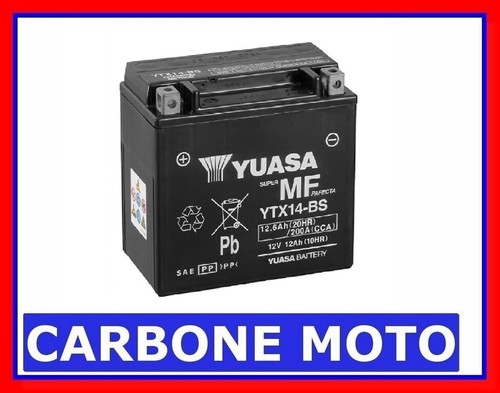 Batteria yuasa ytx14 - batteria,