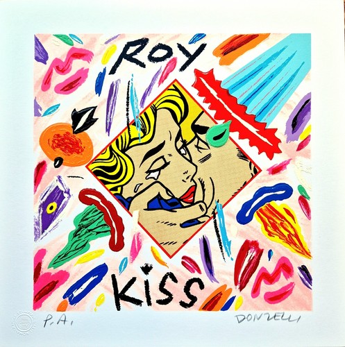 Bruno donzelli serigrafia - donzelli,