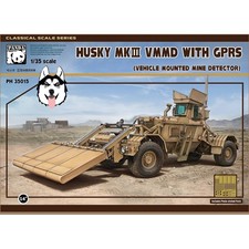 Panda Hobby 1:35 Husky Mk. III VMMD con kit rilevatore di mine montato su veicolo GPRS