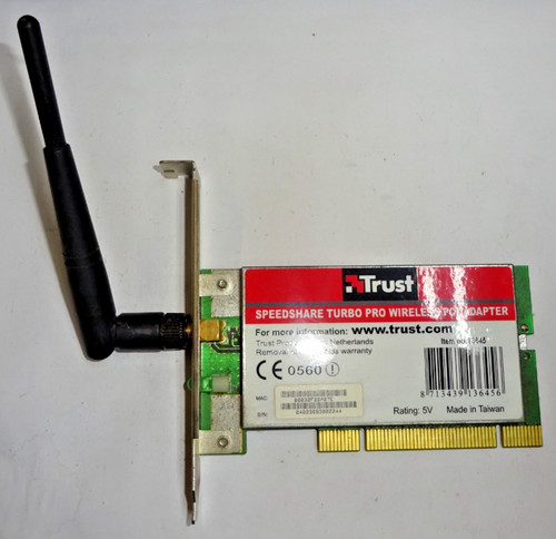Adattatore pci wireless trust - pci,