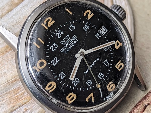 Vintage 1968 glycine combat - 1968,