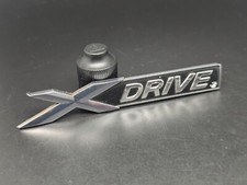 BMW X DRIVE 105MM X-DRIVE LOGO SIGLA EMBLEMA FREGIO STEMMA SCRITTA BADGE TARGA