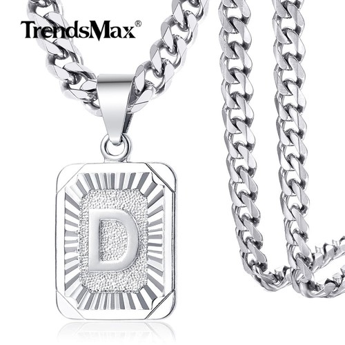 Collana con ciondolo lettera