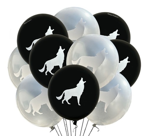 Palloncini lupo lattice - palloncini,