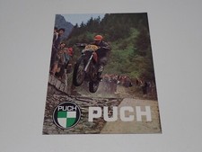 PUCH MC 125 - MC 175 DEPLIANT BROCHURE PROSPEKT MOTO (M19)