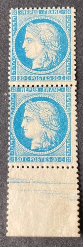 Francia 1870 yvt 37 coppia - -,