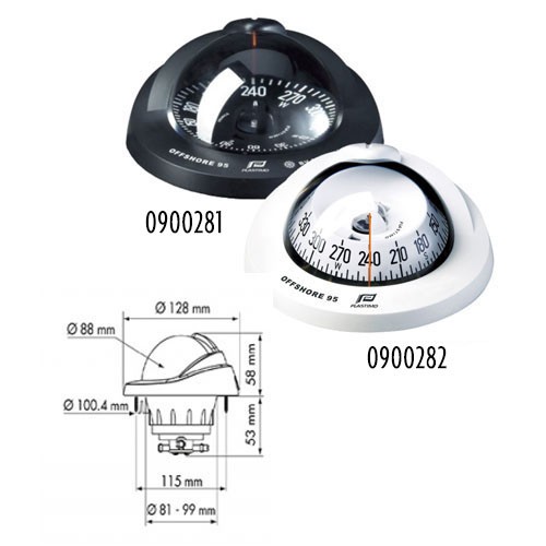 Bussola incasso offshore 95 - ad,