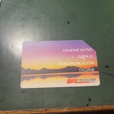 Scheda telefonica rara Telecom