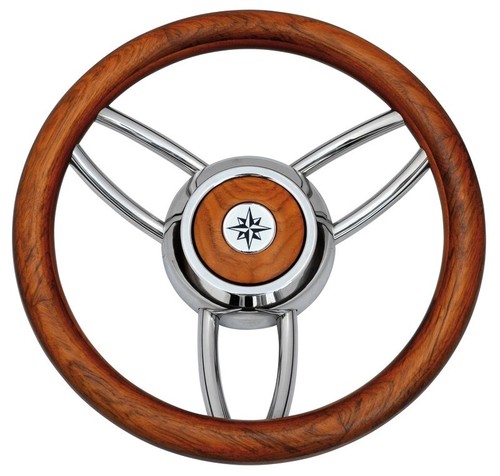 Volante blitz teak legno - teak, opaco