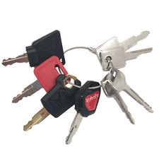 8 Master Plant Key Escavatore