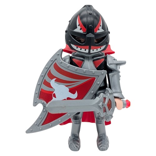 Playmobil cavaliere rosso