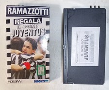 Videocassetta Juve  Juventus VHS  Ramazzotti Regala Il Sogno Juventus