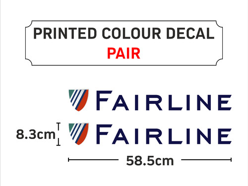 Fairline boat colour - boat, pair