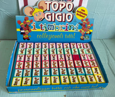 TIMBRINI timbri STAMPINI TOPO GIGIO GIOCHI PREZIOSI ESPOSITORE DISPLAY 60 pz