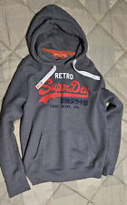 SUPERDRY FELPA TAGLIA L GRIGIO