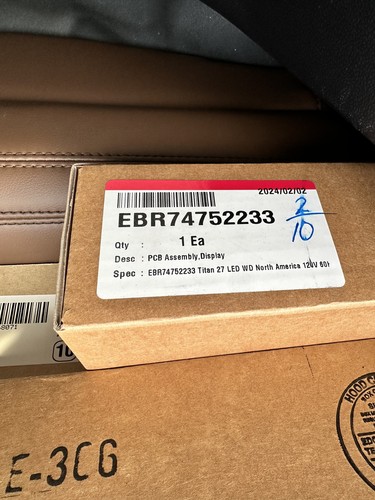 Originale oem ebr74752233 - -,
