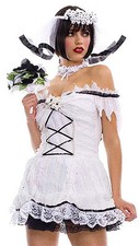 Costume Sposa Cadavere, Gambe