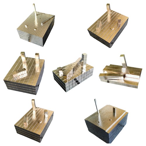 Blocco parallelepipedo magnete