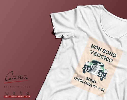 Shirt maglia auto vintage - maglia,