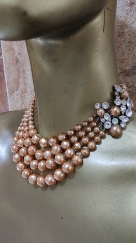 Collana perle vintage anni - perle,