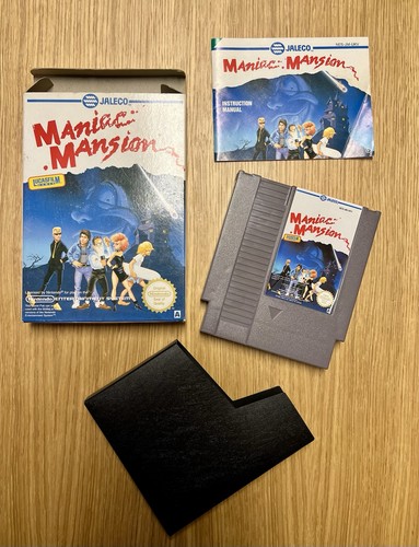 Maniac mansion nintendo nes - maniac,