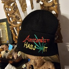 Berretto uomo nero Amsterdam