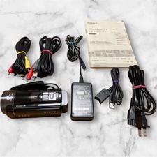 Videocamera Sony HDR-CX180 Handycam HD zoom ottico 30x nera funzionante