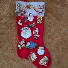 Lotto spille natalizie vintage