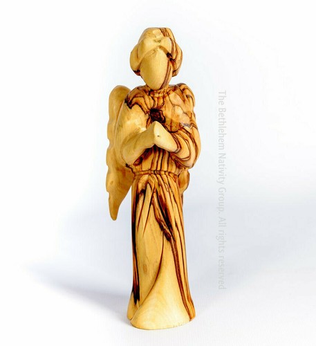 Hand made olive - made, praying